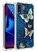 FollmeAir for Moto G Play 2023 CaseMoto G Power 2022 CaseSlim Flexible TPU for Girls Women Airbag Bumper Shock Absorption Rubber Soft Silicone Case Cover for Motorola Moto G Play 2023 Butterfly - Image 2