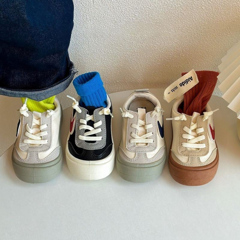 Children'S Soft Sole Spring New Sneaker Boys' Sneaker Low-Top Board Shoes Women'S Shoes Baby Shoes - Image 2
