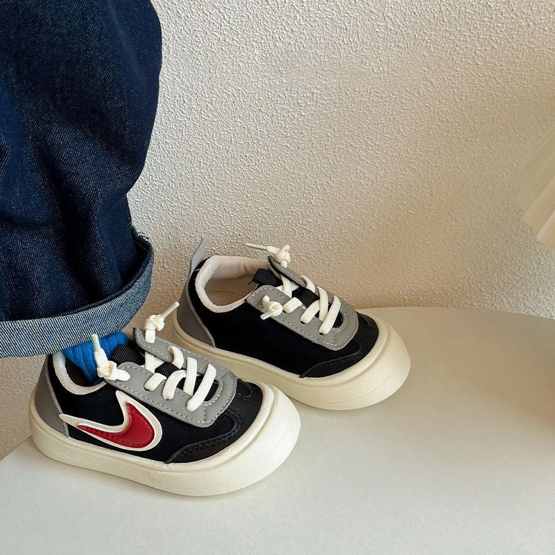 Children'S Soft Sole Spring New Sneaker Boys' Sneaker Low-Top Board Shoes Women'S Shoes Baby Shoes - Image 5