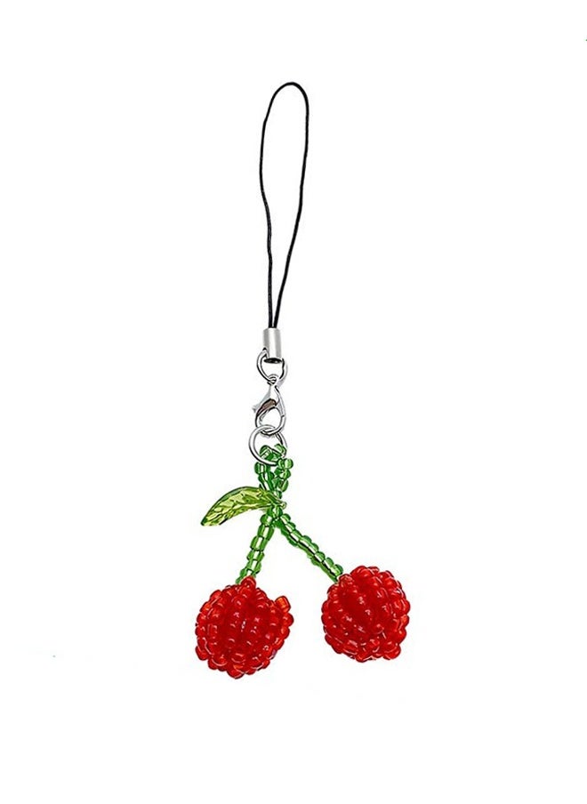 HY Cute Beaded Phone Charms Phone Charm Cute Cell Strap Charms Bead for String Accessories Beaded Wrist Lanyard Mobile Wristlet Chain Aesthetic Kawaii Bag Keychain Camera Pendants Decor  - Image 1