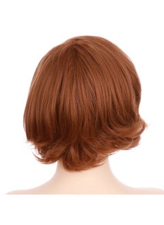 OneDor Onedor Women's Short Hair 50s Cosplay Wavy Wig (Ear Length Bob)  - Image 4