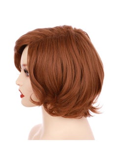 OneDor Onedor Women's Short Hair 50s Cosplay Wavy Wig (Ear Length Bob)  - Image 3