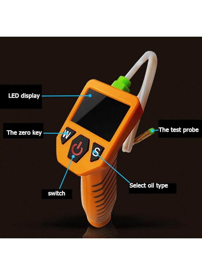 Eacam Engine Oil Tester For Auto Check Oil Quality Detector With Led Display Gas Analyzer Car Testing Tools - Image 5