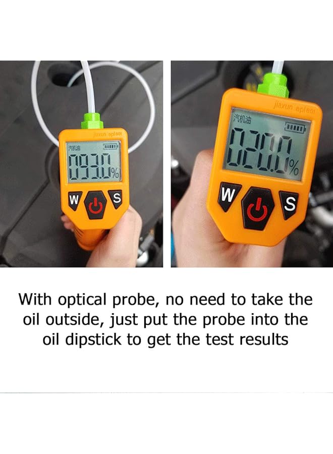 Eacam Engine Oil Tester For Auto Check Oil Quality Detector With Led Display Gas Analyzer Car Testing Tools - Image 3