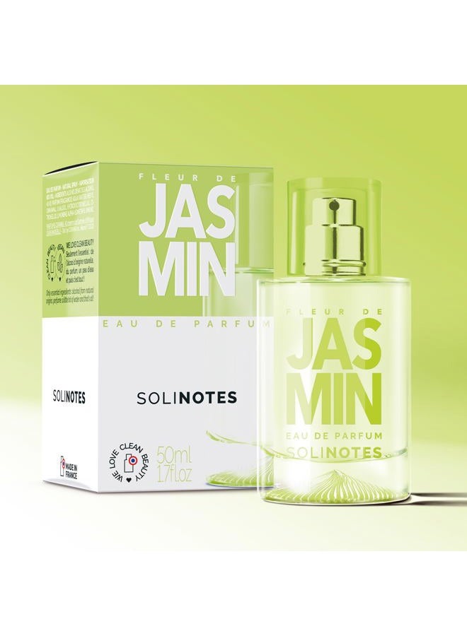 Solinotes Paris SOLINOTES Jasmine Flower Perfume for Women - Eau De Parfum | Delicate Floral and Soothing Scent - Made in France - Vegan - 1.7 fl.oz - Image 2
