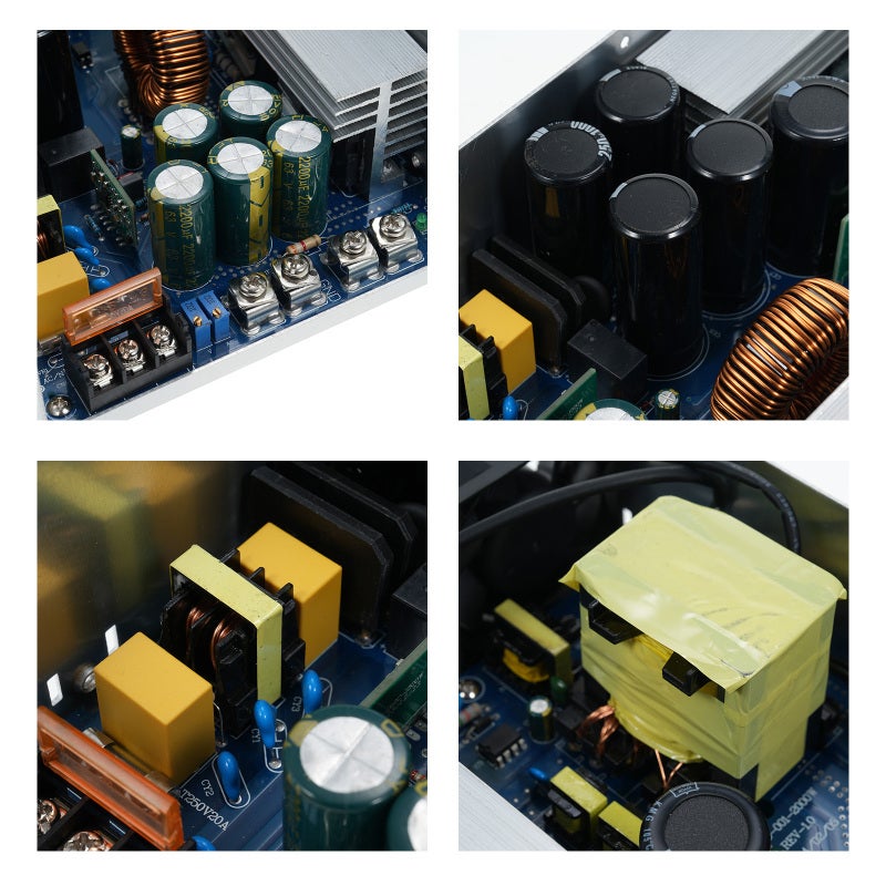 Surge Protection 24V 83A 2000W LED Switch Power Supply - Dual Fan Cooling Wide Compatibility for Smart Devices - Image 4