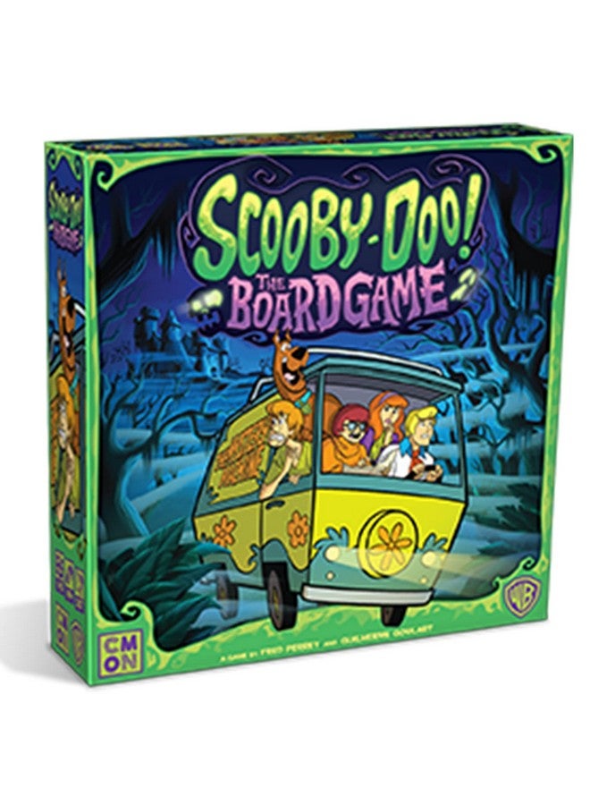 CMON Scooby-Doo! The Board Game | Mystery Game | Strategy Game Based on the Hit TV Series | Cooperative Family Game for Adults and Kids | Ages 10+ | 1-5 Players | Average Playtime 30 Minutes | Made by CMON - Image 1
