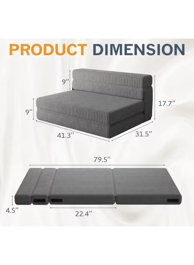 Convertible Folding Sofa Bed - Image 3
