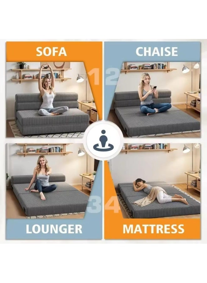 Convertible Folding Sofa Bed - Image 4