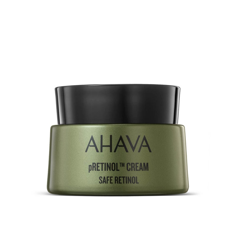 AHAVA pRetinol Cream - Soft, Nourishing, 24/7 Multitasking Cream to Reduce Wrinkles, Smooth Skin & Hydrate, Enriched with Exclusive Safe, Tailor-Made Natural Precursor Retinol & Osmoter, 1.7 Fl.Oz - Image 1