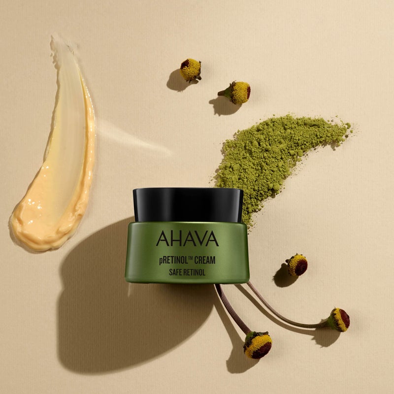 AHAVA pRetinol Cream - Soft, Nourishing, 24/7 Multitasking Cream to Reduce Wrinkles, Smooth Skin & Hydrate, Enriched with Exclusive Safe, Tailor-Made Natural Precursor Retinol & Osmoter, 1.7 Fl.Oz - Image 5