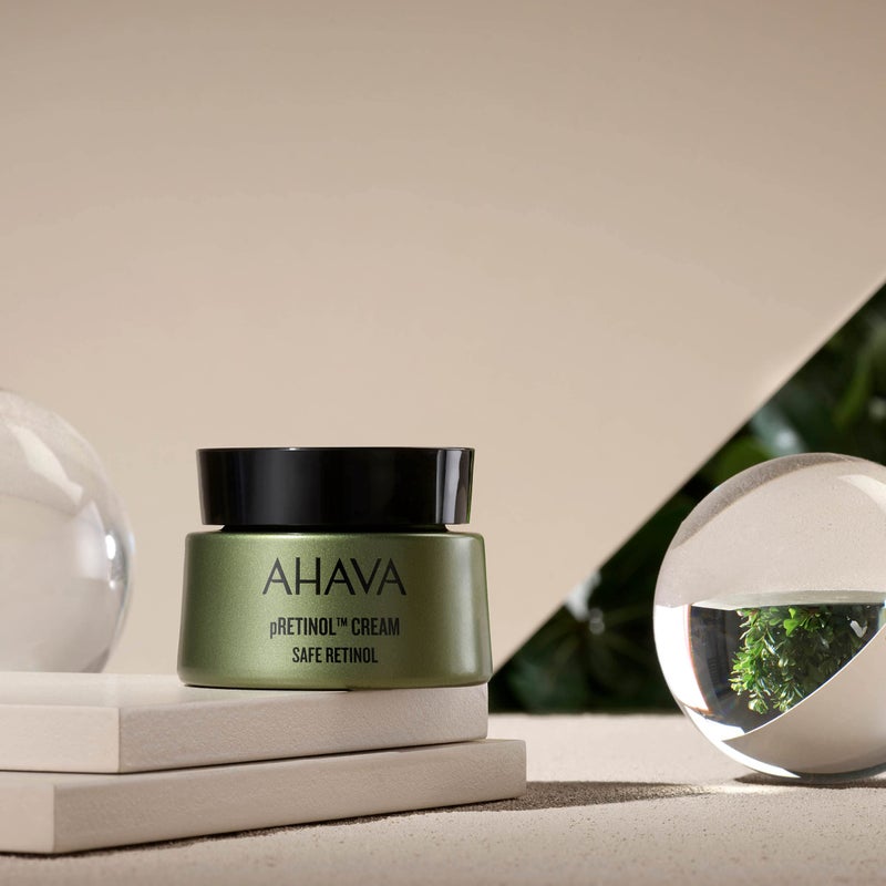 AHAVA pRetinol Cream - Soft, Nourishing, 24/7 Multitasking Cream to Reduce Wrinkles, Smooth Skin & Hydrate, Enriched with Exclusive Safe, Tailor-Made Natural Precursor Retinol & Osmoter, 1.7 Fl.Oz - Image 4