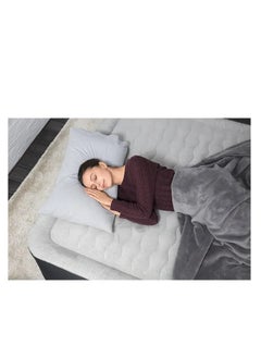 Bestway Inflatable Air Mattress - King Size Plush Air Bed with Built-in Air Pump Comfortable and Perfect for Camping and Home Use - 203cm x 152cm x 46cm  - Image 5