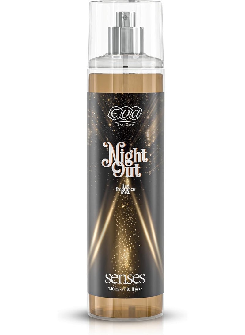 إيفا ايفا سكين كير سينسز معطر ميست الجسم - نايت اوت 240 مل