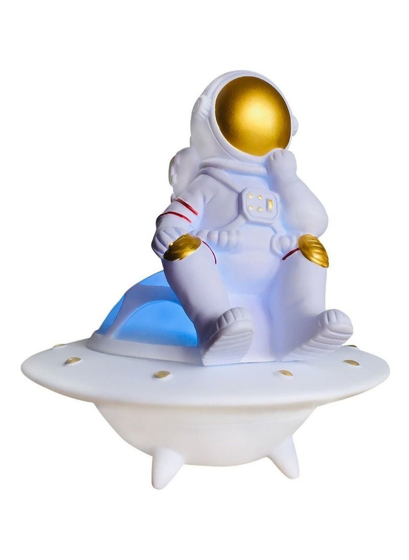 Generic - UFO Astronaut Luminescent Speaker - Creative Birthday Gift, Decorative Wireless Audio Speaker, Practical - Image 1