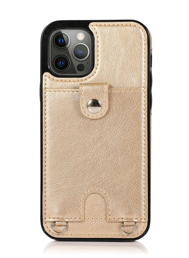 Suteni Leather Protective Back Cover Case Phone Case for iPhone - Image 1