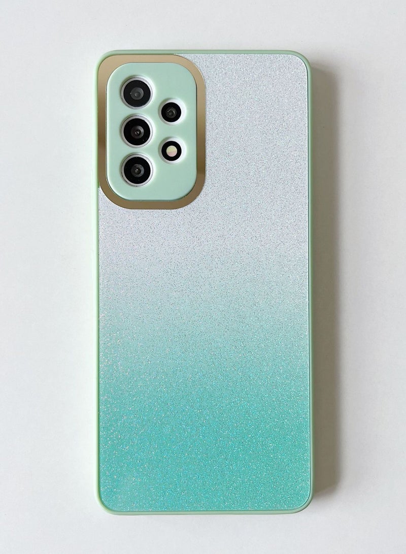 Acrylic Gradient Glitter Powder Samsung Phone Case