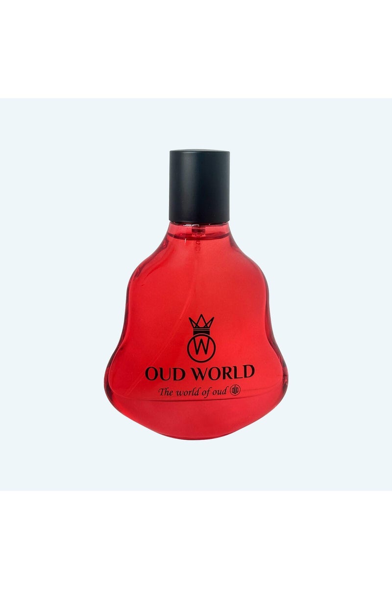 OUD WORLD Vibe Collection Cherry Red Luxury Niche Perfume | Long-Lasting Fruity Floral & Woody Fragrance | Unisex Scent with Premium Notes | Arabian Oud Inspired Elegance Perfume 50ml - Image 4