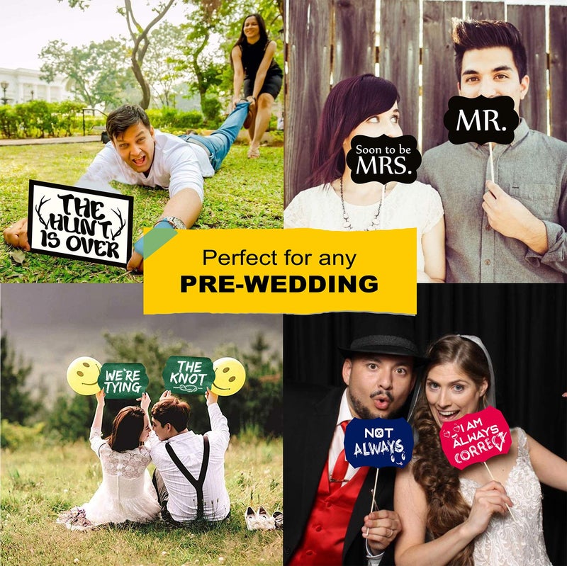 Syga paper; hard wood Party Props, Multicolour, 17 pieces - Image 4