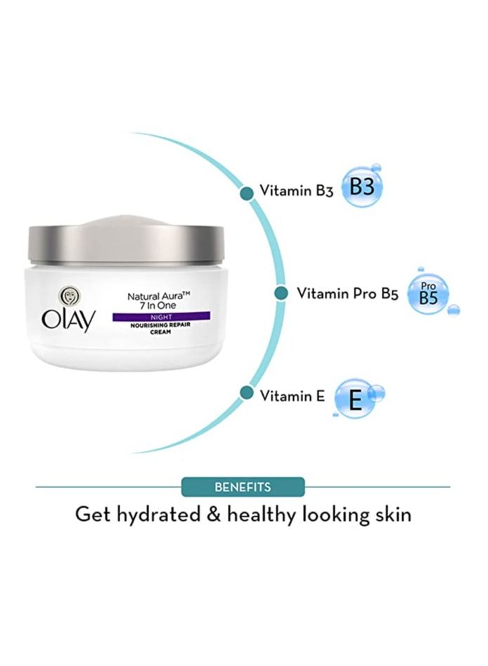 Olay Night Cream Natural Aura Nourishing Repair Cream - Image 4