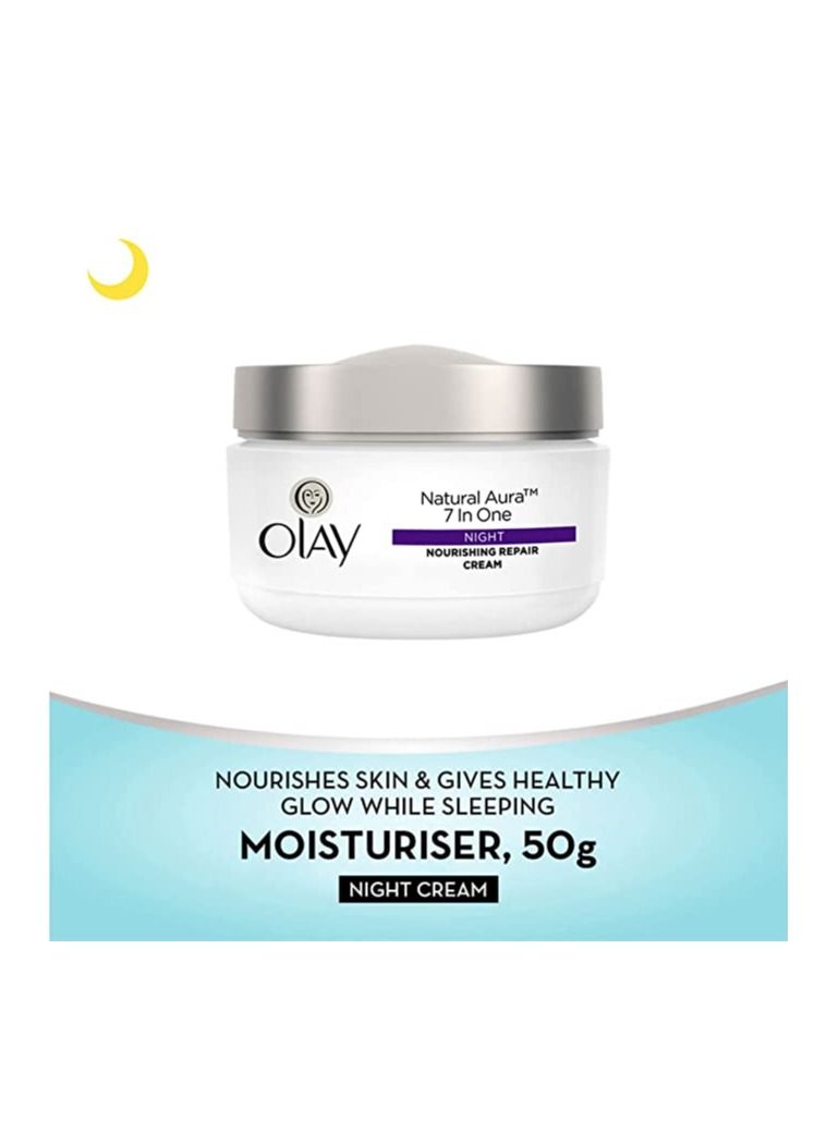 Olay Night Cream Natural Aura Nourishing Repair Cream - Image 2
