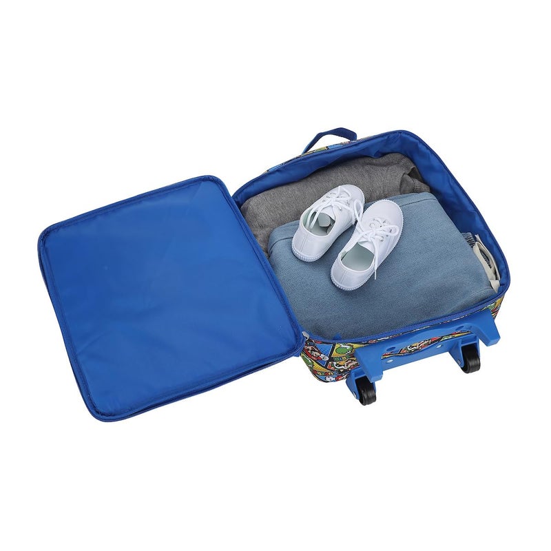 Bioworld Super Mario Bros Group Shot & All-Over Character Print 14" Pilot Case Set - Image 5