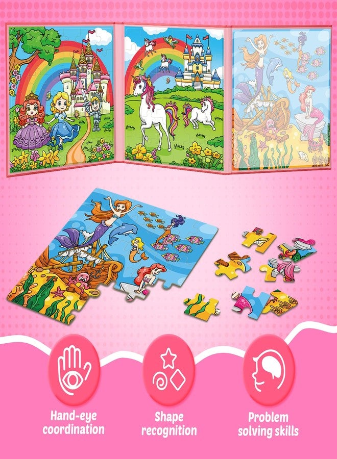 Broytain Magnetic Puzzles for Toddlers 3-5,36 Pieces Toys for Kids,Airplane Car Road Trip Activities for Kids Travel Toy Toddlers 3-5,Learning Educational Games Magnet Toys - Image 5