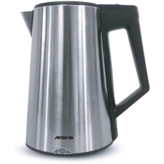 Stainless Steel Electric Kettle 17 Liter Capacity Silver