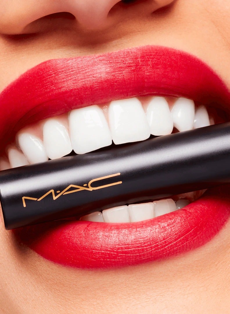 MAC Cosmetics Powder Ki*s Velvet Blur Slim Stick Ruby New - Image 4