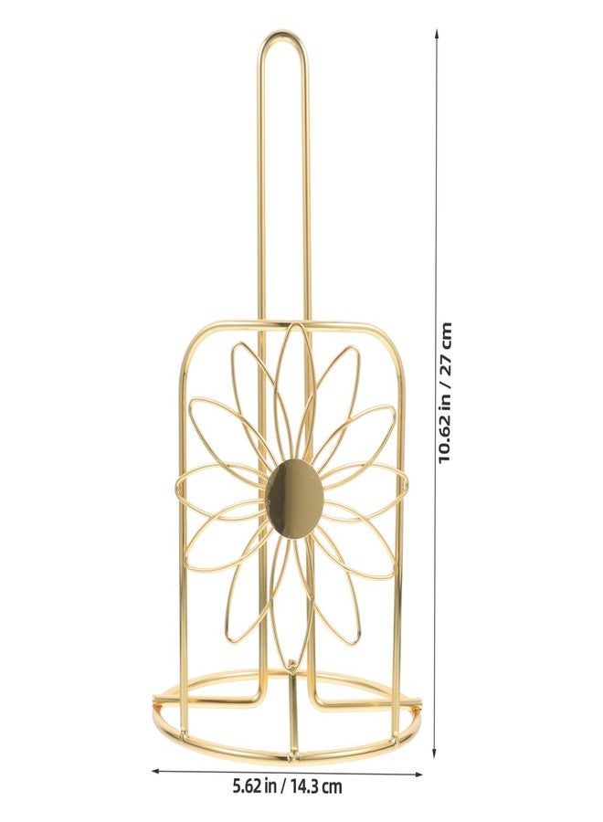 سولوستر حامل مناشف ورقية معدني من سولستر مع منظم مناديل صغير الحجم للاستخدام في أسطح المطابخ والمطاعم والفنادق، رف تخزين موفر للمساحة على سطح الطاولة - Image 4