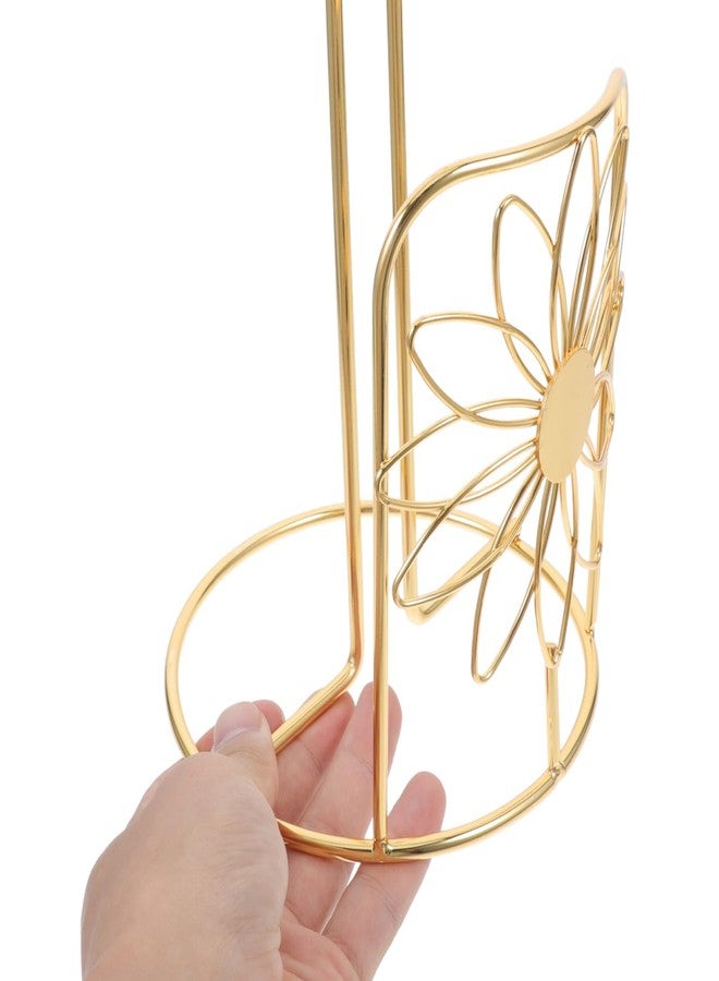 سولوستر حامل مناشف ورقية معدني من سولستر مع منظم مناديل صغير الحجم للاستخدام في أسطح المطابخ والمطاعم والفنادق، رف تخزين موفر للمساحة على سطح الطاولة - Image 2