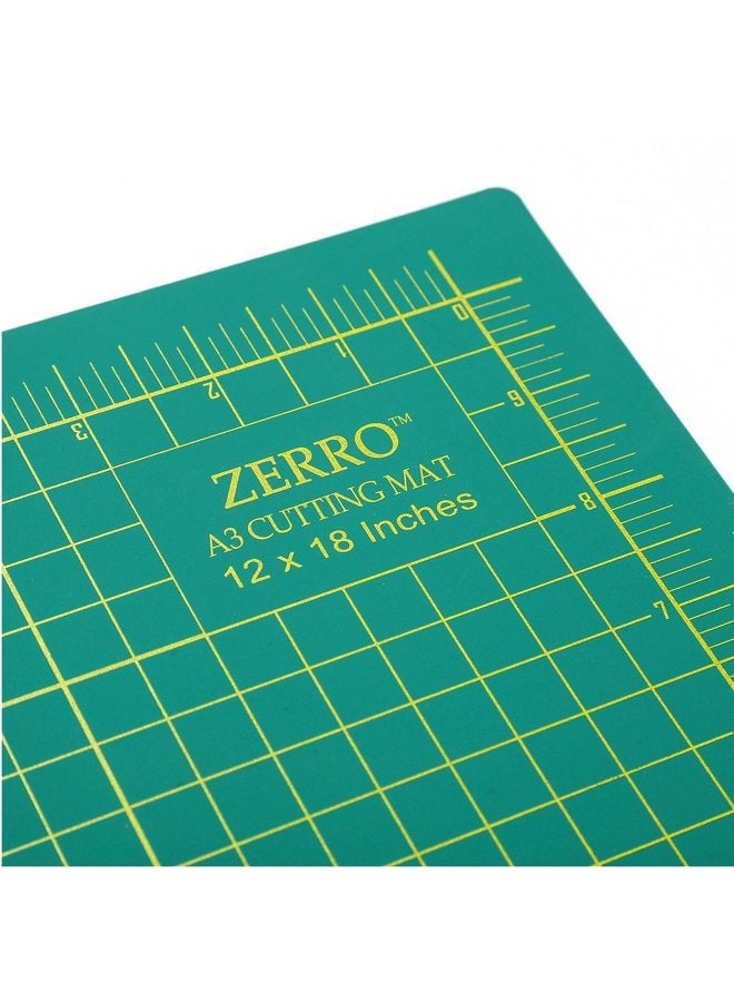 ZERRO Self Healing Cutting Mat Double Sided Durable 5-Ply 12" x 18" (A3)… - Image 3