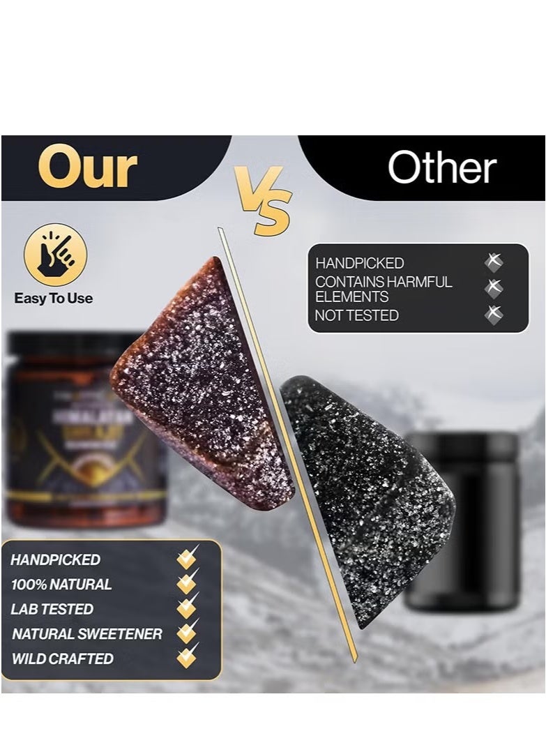AUTHENTIC Shilajit Honey Gummies, Boost Immunity, Strength and Endurance - Image 3