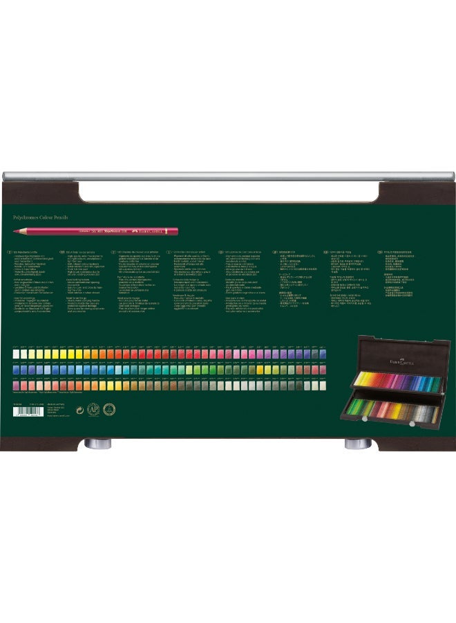 فابير كاستل أقلام تلوين فابر كاستل بوليكروموس، علبة خشبية تحتوي على 120 قلمًا - Image 2