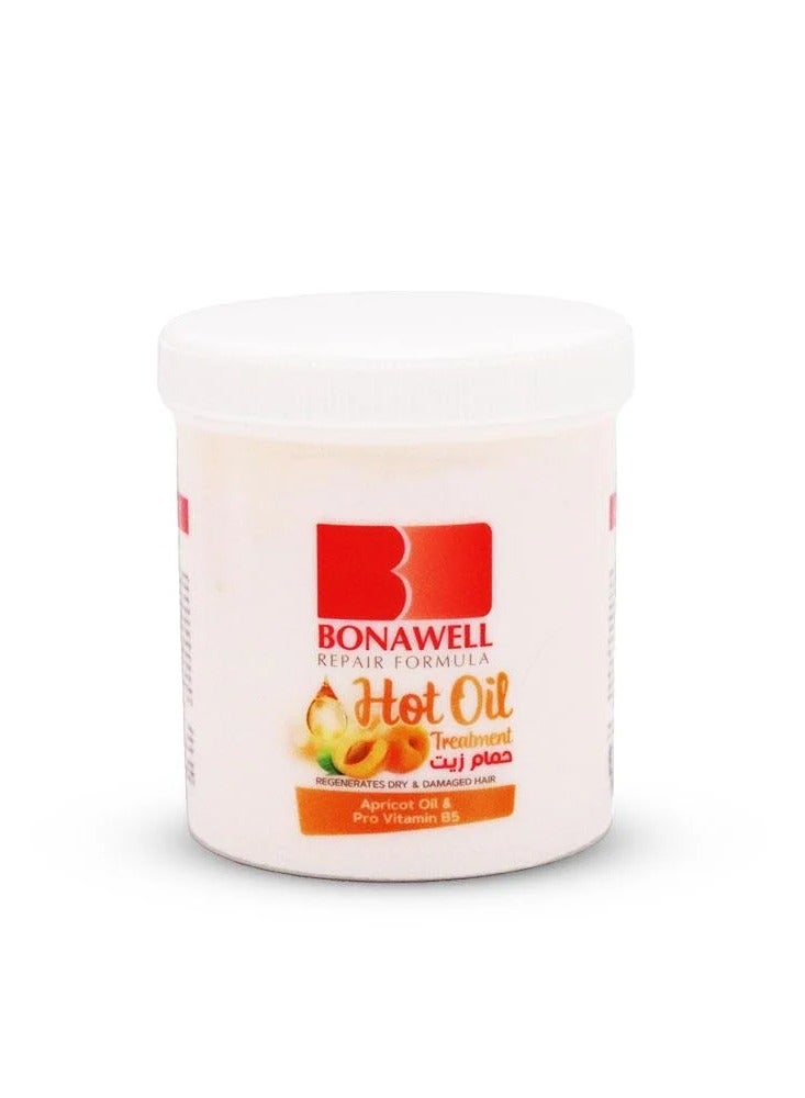 Bonawell Hot Oil Treatment with Apricot Oil & Pro Vitamin B5 - 225 ml