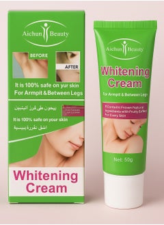 Aichun beauty Aichun Beauty Whitening Cream 50g – Natural Fruit Essence for Underarms, Armpits & Between Legs, Effective Skin Brightening & Dark Spot Removal  - Image 1