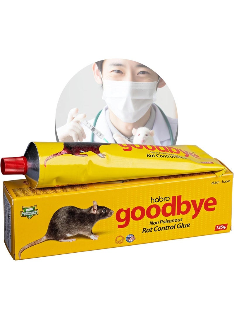 جودباي غراء مكافحة الفئران 135 غرام - مصيدة لاصقة قوية وفعالة للفئران - Image 2