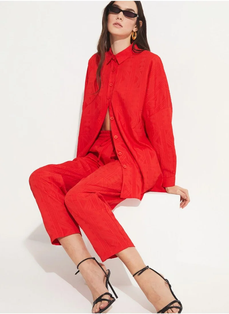 جون High Waist Pants