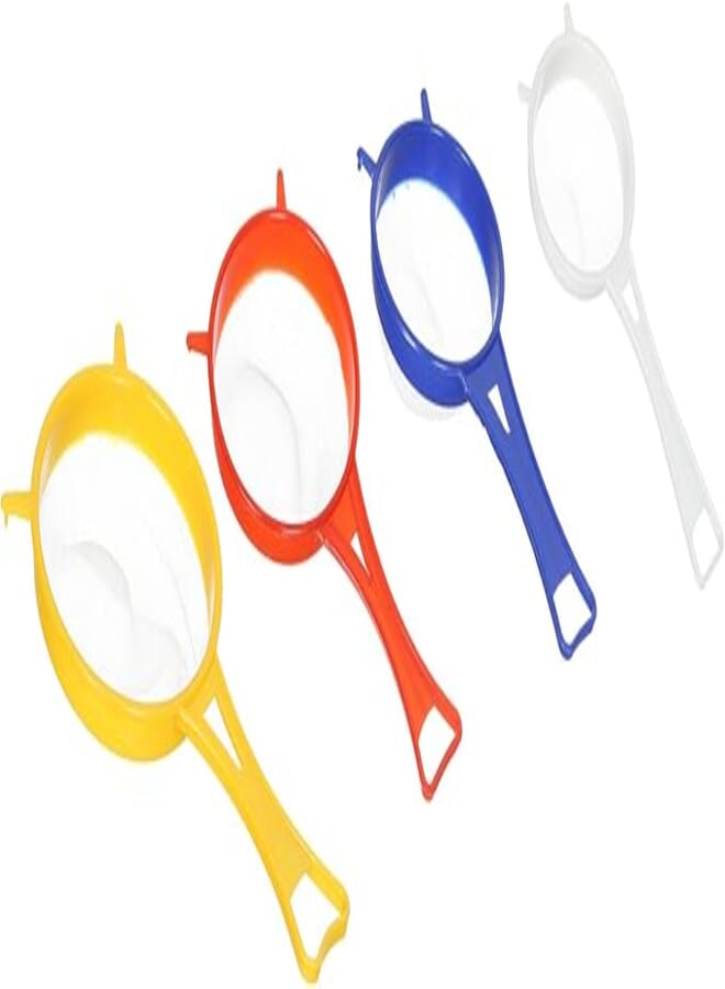 Agfa Plastic Strainer, Set of 4 - Multi Color