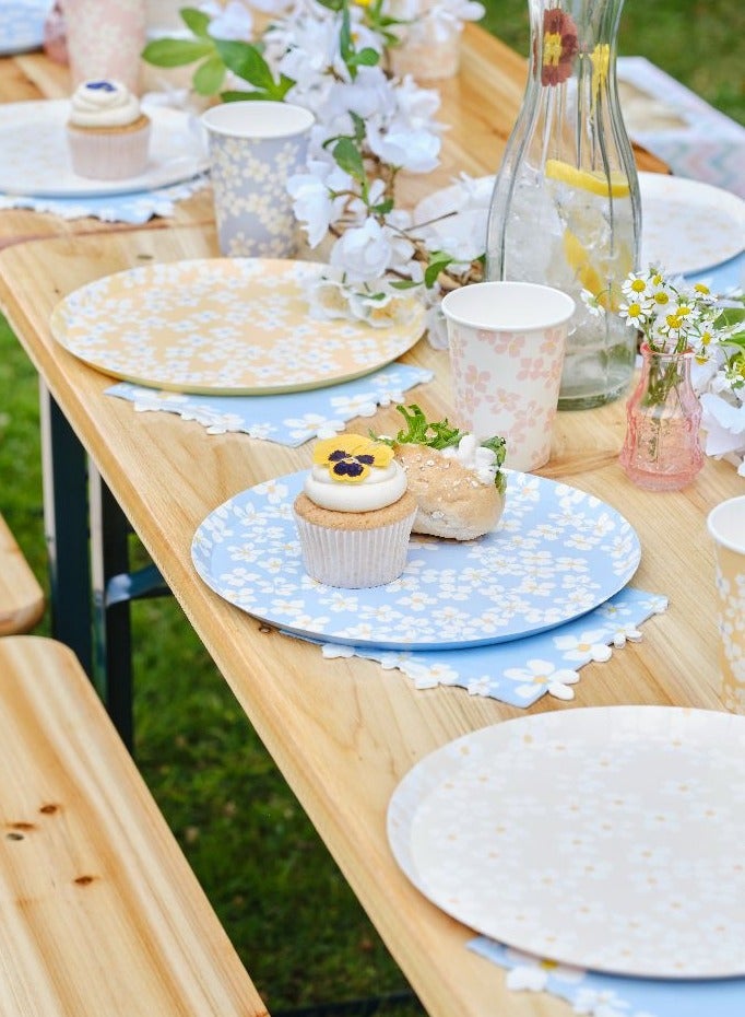 جينجر راي أطباق ورقية زهرية - Image 2