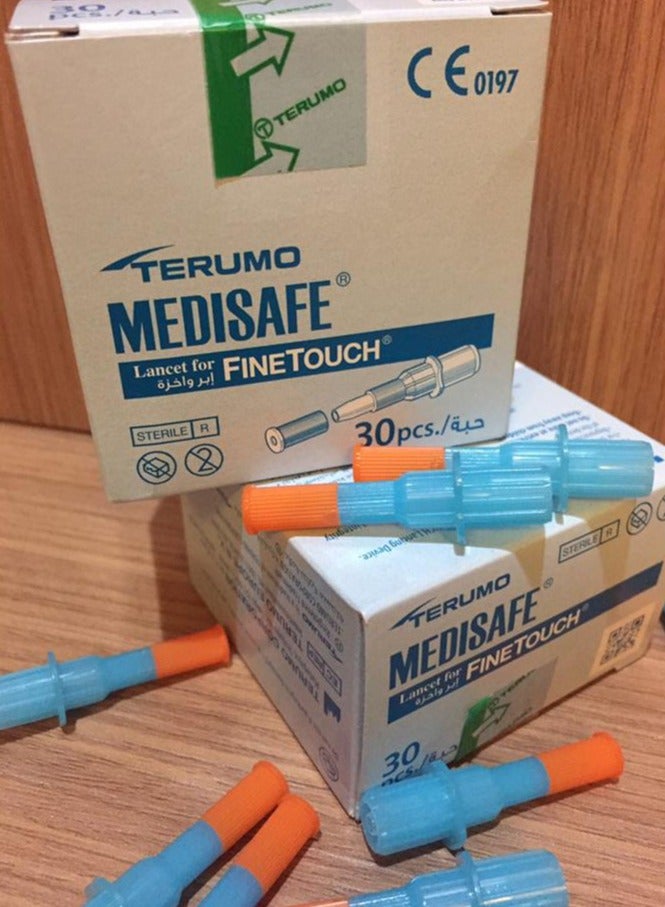 TERUMO MEDISAFE FINE TOUCH LANCET-30 pieces - Image 4