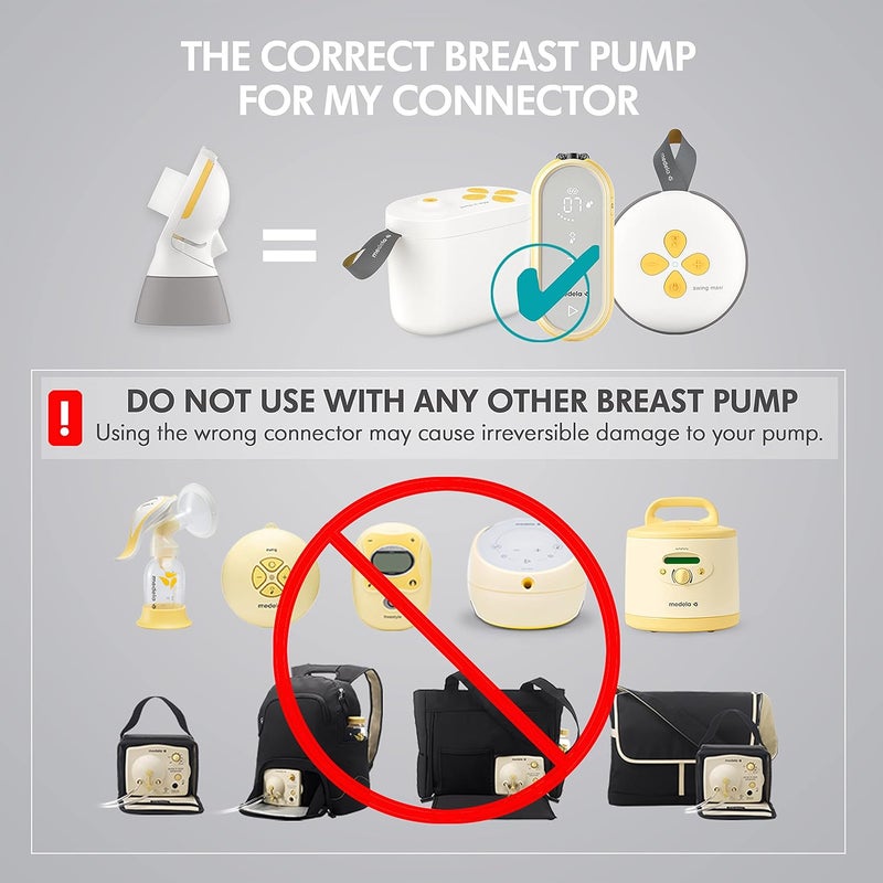 Medela PersonalFit Flex Replacement Connectors 2 per Count Compatible with Pump in Style MaxFlow Swing Maxi and Freestyle Breast Pumps Authentic Spare Parts - Image 5