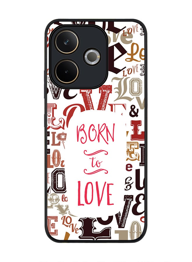 Stylizedd For Oppo A5 Pro 5G / A5 Pro 4G / 5G Case,Slim fit Camera Protection, Shockproof Thin Phone cover  - Born To Love - Image 1