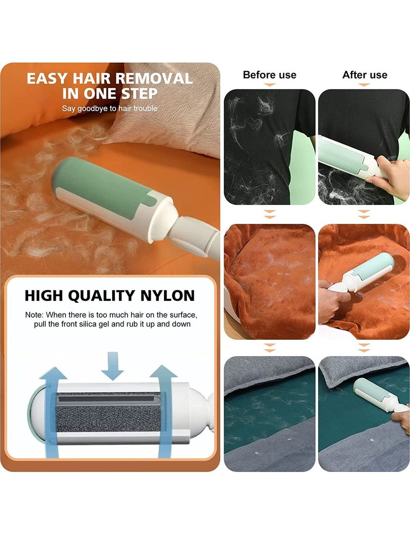 Pet Adhesive Brush Anti Hair Roller Cat Brush Pickup Removes Hair Magic Reusable for Pet Hair Also to Clean Wool From Beds And Sweaters - Image 3