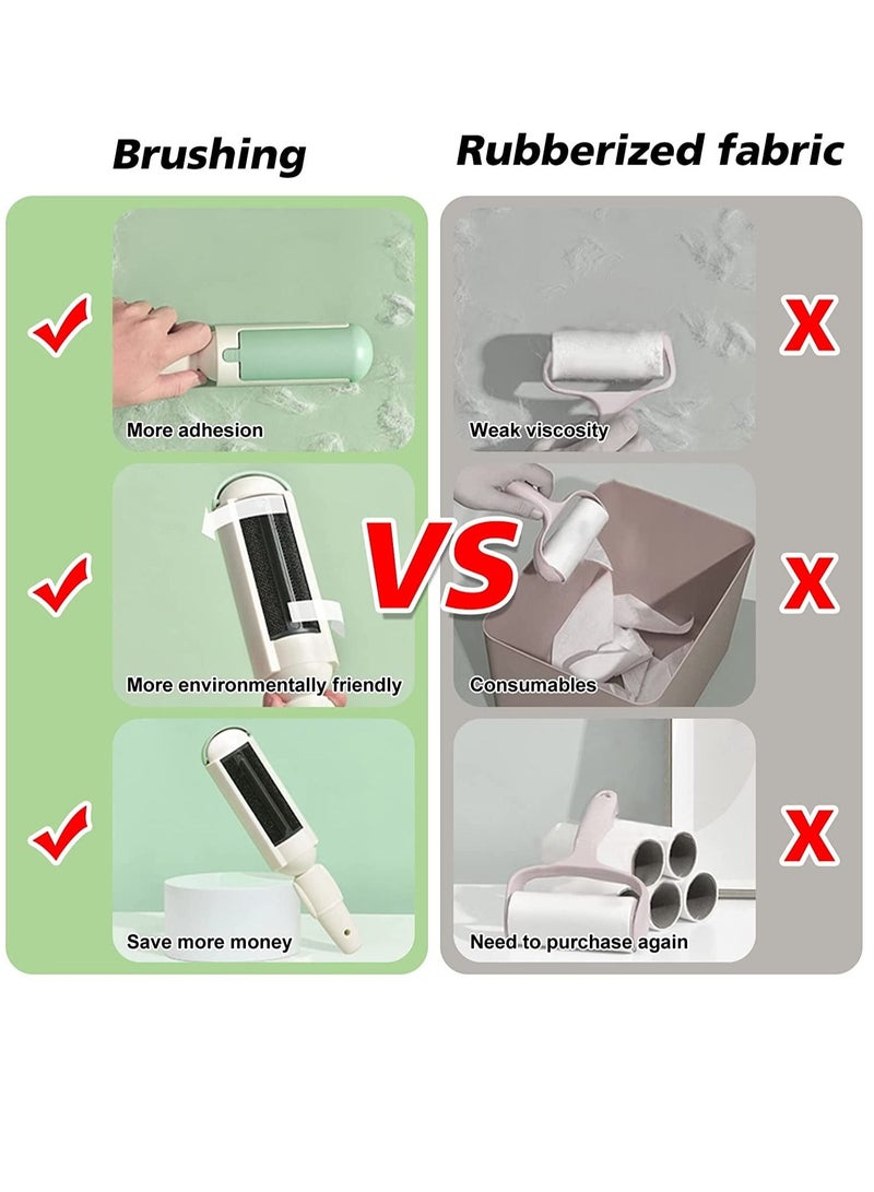 Pet Adhesive Brush Anti Hair Roller Cat Brush Pickup Removes Hair Magic Reusable for Pet Hair Also to Clean Wool From Beds And Sweaters - Image 4