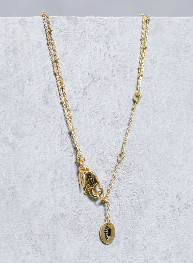 Juicy Couture Heart Drop Necklace
