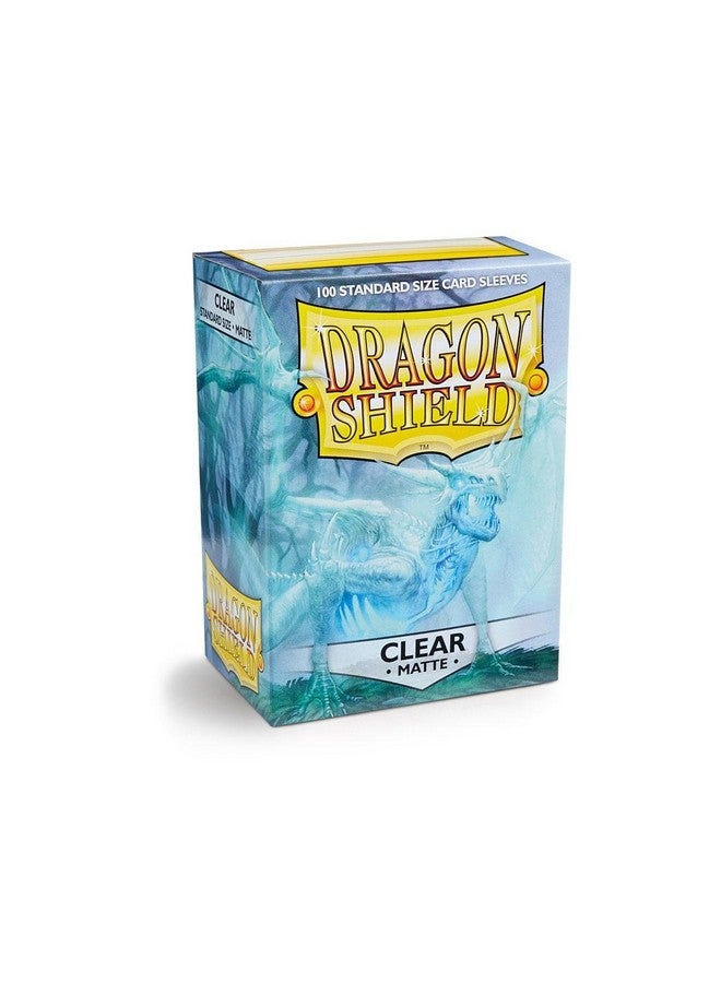 dragon shield 5 عبوات دراجون شيلد مات شفافة حجم قياسي 100 قطعة أكمام بطاقات قيمة مجموعة! - Image 4