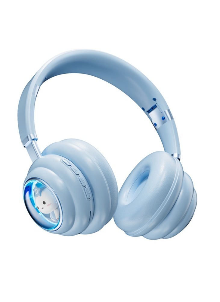 GULFLINK KE-30 Wireless Headset Over-Ear Headphones Bluetooth Pc Gaming Headphones Blue  - Image 1