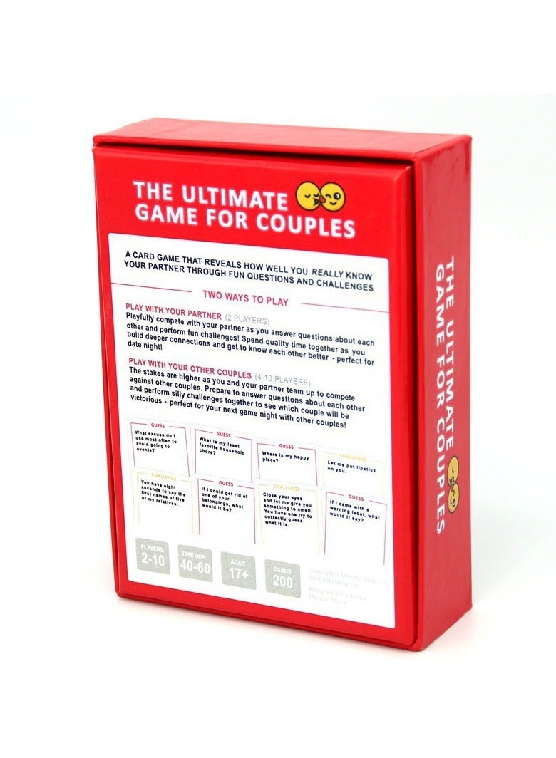 The Ultimate Game for Couples - Great Conversations and Fun Challenges for Date Night - Perfect Romantic Gift for Couples - Image 5