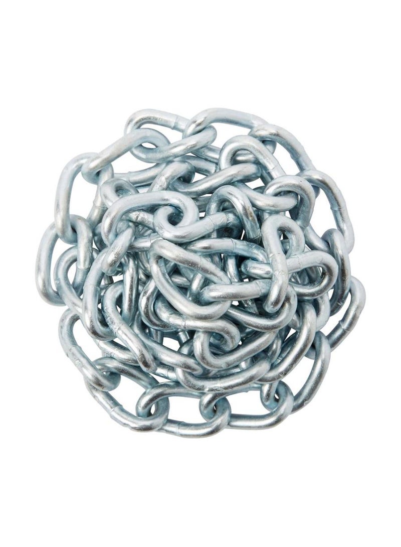 ACE Diall Zinc-Plated Steel Twist Signalling Chain 5mm x 2.5m